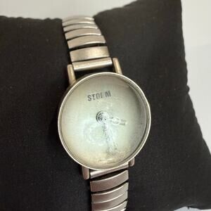 Vintage STORM Women’s Bubble Crystal Watch Stretch Bracelet Working Wristwatch